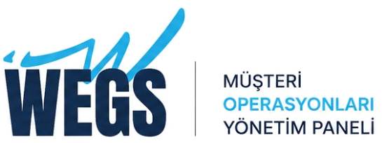 WEGS · Müşteri Operasyonları Yönetim Paneli